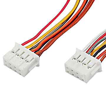 4-pin connector 2.54mm pitch wiring harness and flat ribbon cable