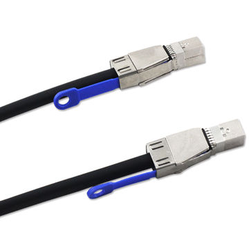 SAS Cable UNICACA External Mini-SAS HD Cable Assemblies, SFF-8644 to SFF-8644, 3-Meter 2-meter