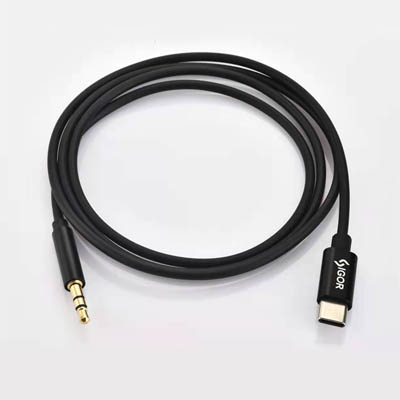 Type-C to 3.5 mm headset plug adapter cable